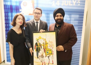Kukreja celebrates Bastille Day in Delhi